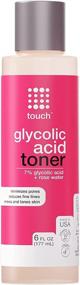 img 4 attached to 🌹 7% Glycolic Acid Toner: Rose Water & Aloe Vera - Effective Anti Aging Exfoliating Face Toner for Wrinkles, Dullness & Acne - Alcohol & Oil Free, 6 oz.