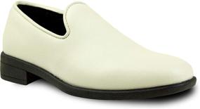 img 4 attached to 👞 Premium VANGELO Vallo 3 Wedding Loafers: Comfortable Ortholite Boys' Shoes (5Y)