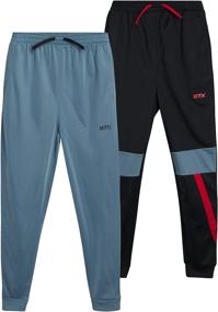 img 4 attached to STX Boys Sweatpants Joggers Charcoal Boys' Clothing in Active