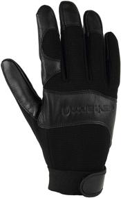 img 3 attached to Carhartt Black Barley Large Men's Gloves: Superior Accessories for Warmth and Protection
