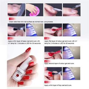 img 3 attached to 💅 Vishine Sage Gel Nail Polish 15ml Soak Off UV LED Gel Varnish, Long-Lasting DIY Salon Nail Art - 0.5 OZ