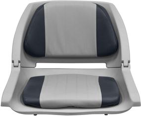img 3 attached to 🎣 Wise 8WD139 Molded Fishing Boat Seat: Marine Grade Cushion Pads, Grey Shell, Grey/Charcoal Cushion - Top Quality Comfort and Durability!