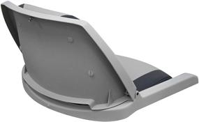 img 1 attached to 🎣 Wise 8WD139 Molded Fishing Boat Seat: Marine Grade Cushion Pads, Grey Shell, Grey/Charcoal Cushion - Top Quality Comfort and Durability!