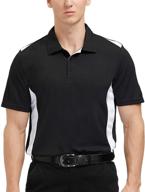 👕 premium athletic charcoal collared men's sleeve shirts: high-performance clothing and apparels logo