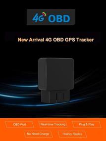 img 2 attached to 🚗 4G OBD GPS Трекер: Без ежемесячной платы, Устройство для Отслеживания Транспортных Средств в Реальном Времени с OBD2, Скрытый Мини-Локатор Флота – Без Подписки.