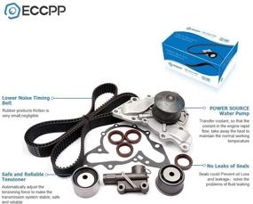 img 2 attached to 🔧 ECCPP Timing Belt Kit with Hydraulic Tensioner, Water Pump - Fits 2002-2005 Hyundai XG350 & 2004-2006 Kia Amanti 3.5 DOHC 24V G6CU