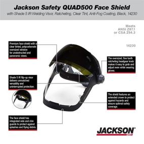img 3 attached to Jackson Safety QUAD500 Ratcheting Anti Fog