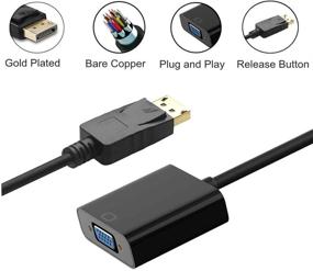 img 1 attached to Конвертер DisplayPort. Совместим соединитель для проектора.