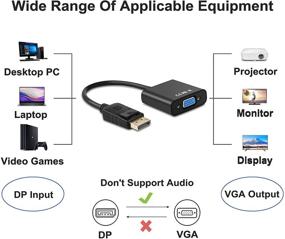 img 2 attached to Конвертер DisplayPort. Совместим соединитель для проектора.