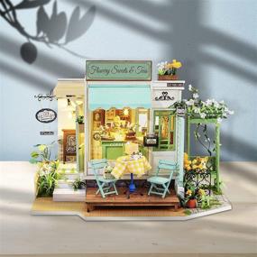 img 3 attached to 🏠 Rolife Miniature Dollhouse Building Kit for Birthdays