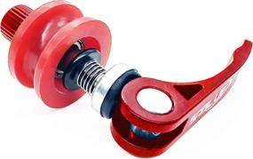 img 2 attached to 🚲 SABLUE Bicycle Bike Chain Keeper: Secure Your Chain with the Dummy Sleeping Hub Tool (02 Red)