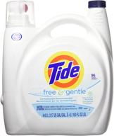 tide gentle laundry detergent unscented household supplies logo