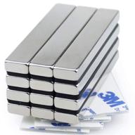 💪 rare earth neodymium magnets with double sided adhesive: ideal industrial material handling products logo