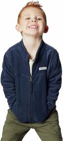 img 4 attached to Columbia Steens Fleece Jacket Collegiate Boys' Clothing