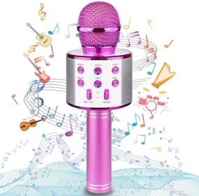 img 4 attached to Ranphykx Bluetooth 🎤 Wireless Microphone for Birthdays