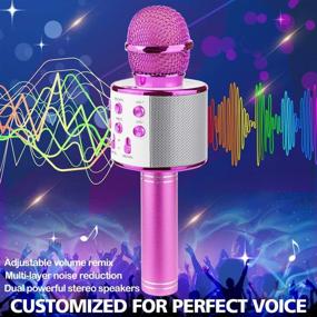 img 2 attached to Ranphykx Bluetooth 🎤 Wireless Microphone for Birthdays