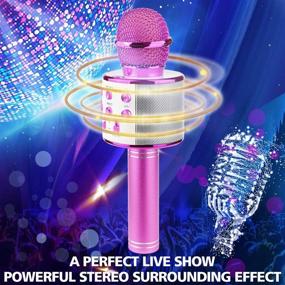 img 3 attached to Ranphykx Bluetooth 🎤 Wireless Microphone for Birthdays