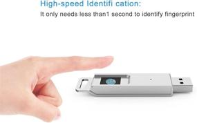 img 2 attached to KOOTION Recognition Fingerprint Encrypted USB3 0