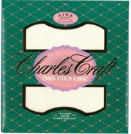 charles craft stitch fabric 18 inch needlework and cross-stitch logo