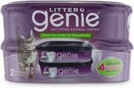 litter genie standard refill cartridge for cat litter disposal system, 2-pack logo