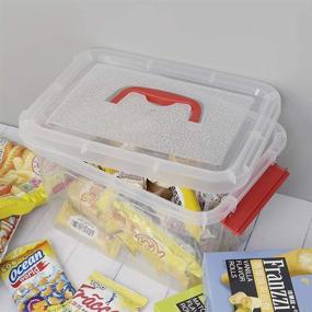 img 1 attached to Yarebest 6 Pack Plastic Storage Handle