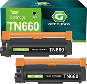 img 4 attached to 🖨️ GREENBOX Brother compatible TN660 TN630 Toner Cartridge Replacement for HL-L2300D DCP-L2520DW DCP-L2540DW HL-L2360DW HL-L2320D HL-L2380DW MFC-L2707DW Printer (2 Black)