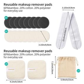 img 1 attached to Bounippy Reusable Rounds 18Pack Многоразовые экологически чистые