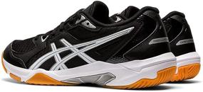 img 2 attached to ASICS Gel Rocket 10 White Black Women's Shoes in Athletic