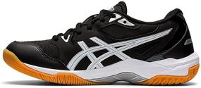 img 1 attached to ASICS Gel Rocket 10 White Black Women's Shoes in Athletic