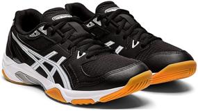 img 3 attached to ASICS Gel Rocket 10 White Black Women's Shoes in Athletic