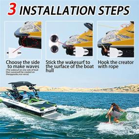 img 3 attached to 🌊 Olasoceanicas Wake Shaper: Enhance Your Wakesurfing Experience with Superior Suction Cup Hold