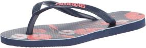 img 4 attached to 🌺 Цветочный сандалии от Havaianas - Сандалии для маленьких мальчиков