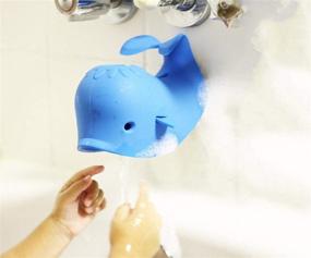 img 3 attached to 🐳 Universal Whale Bath Spout Cover with Kid-Friendly Gift | Blue Bathtub Faucet Protection for Baby Shower Safety