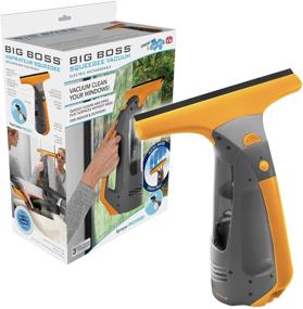 img 4 attached to 🪟 Big Boss Window Squeegee Vacuum: Powerful Rechargeable Electric Window Vacuum