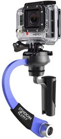 img 2 attached to 🎥 Steadicam Curve-BK Handheld Video Stabilizer and Grip for GoPro Hero Cameras 3, 4 Black & Hero 5 (Blue): Ultimate Stability for Action-Packed Filming