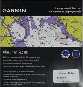 img 2 attached to 🗺️ Улучшите свою навигацию с картой Garmin BlueChart g2 California/Mexico Saltwater на карте microSD