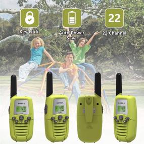 img 2 attached to 🔦 KAYRILA Talkies Kids Long Flashlight Activated 2: Enhancing Communication and Adventure for Children