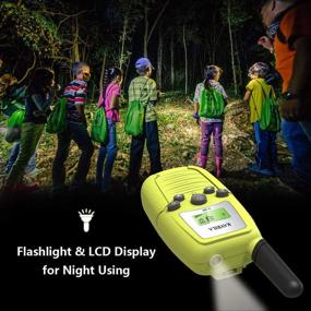 img 1 attached to 🔦 KAYRILA Talkies Kids Long Flashlight Activated 2: Enhancing Communication and Adventure for Children