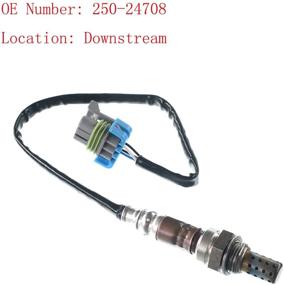 img 1 attached to 🚗 High-Quality Upstream and Downstream Oxygen Sensor Set for Chevy Malibu Equinox GMC Terrain Pontiac G6 Saturn Vue Sky (2.4L Engine Only)