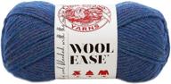 🧶 lion brand wool-ease yarn blue mist (color 115) logo