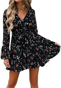 img 4 attached to 🌸 Floral Shoulder Cocktail Y Black Women's Clothing: Stylish and Elegant Attire for Women