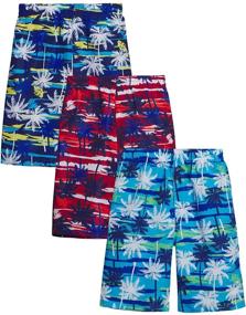img 4 attached to 🏖️ Coney Island Boys Swim Trunks: Premium Swimwear for Boys' Beach Adventures
