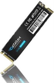 img 4 attached to 💾 DATARAM 256 Гб Внутренний SSD, PCIe NVMe M.2 2280 Твердотельный накопитель, PCIe Gen3 8Гб/с