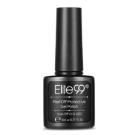 💅 elite99 peel off protective nail polish white 8ml-white: ultimate nail care and stylish finish logo