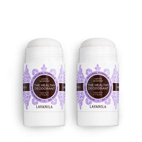 img 4 attached to 🌿 Lavanila - The Healthy Deodorant 2 Pack: Aluminum-Free, Vegan, Clean, and Natural - Vanilla Lavender Set (2 oz, Pack of 2 Deodorants)