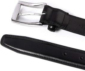 img 1 attached to 🔝 High-ranking SEO: Fabio Valenti Casual Buckle Black Belts for Men's Accessories