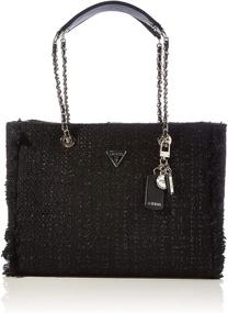 img 4 attached to GUESS EV767923 BLA Cessily Black Women's Handbags & Wallets for Totes
