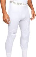 optimized search: under armour hex padded compression tights for basketball, lacrosse, and football logo