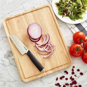 img 1 attached to 🔪 KitchenAid Classic Wood Cutting Board: Durable 11x14-Inch, Natural Finish