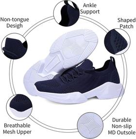 img 2 attached to 👟 UUBARIS Non-Slip Fashion Sneakers Women's Athletic Shoes